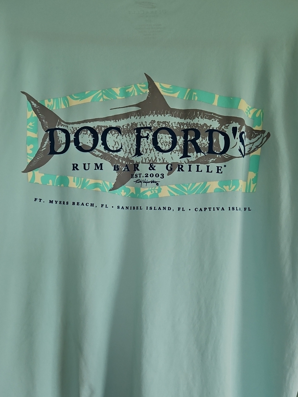 UltraClub Doc Ford's Rash Guard Size S - Picture 7 of 9